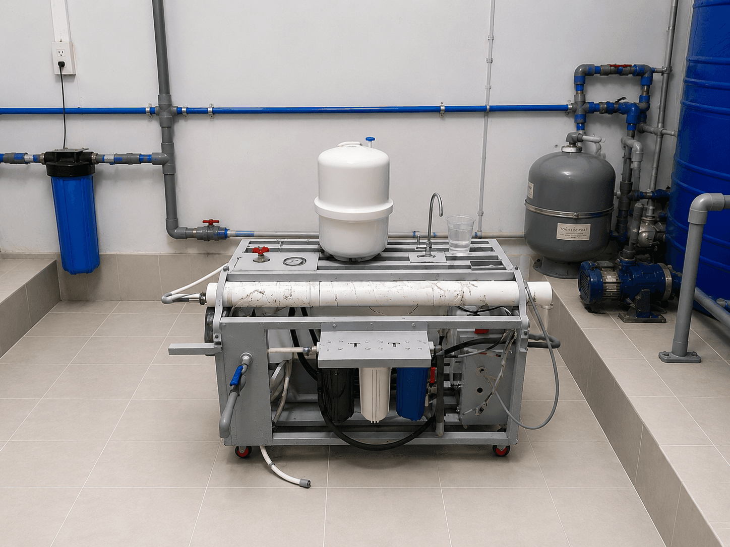 Hệ thống lọc nước RO công nghiệp Nam Thịnh Group - ảnh 6